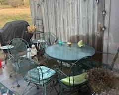 Iron Patio Set - Vintage and in excellent condition.