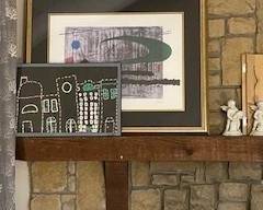 Joan Miro (larger picture) "Towards the Left / Vers la Gauche" Lithograph - Signed and Numbered