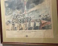 Vietnam Poster - Fire Support at Plei Djering