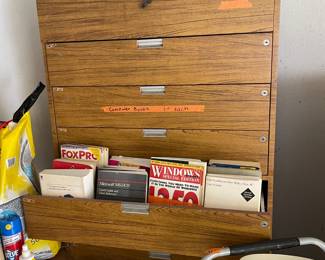 Matches the cabinet in the shop ------ lots of storage room!