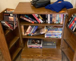 VHS and dvd - and yes there is a vhs player!