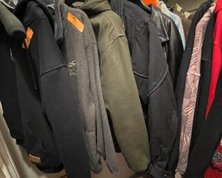 Jackets - work, fleece, leather