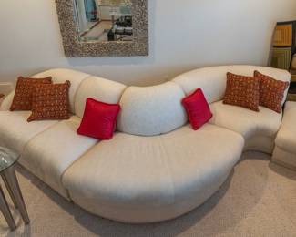 Classic S shaped couch