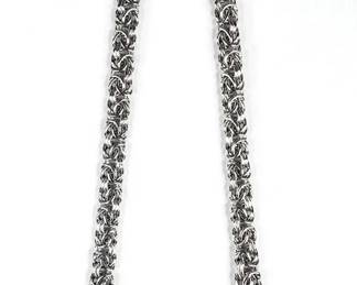 16 inch Italian Thick Byzantine Necklace