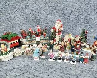 Mixed Lot Christmas Miniatures, Figurines