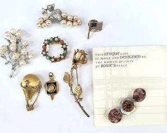 Brooches, Pins, Woburn High School Pendant
