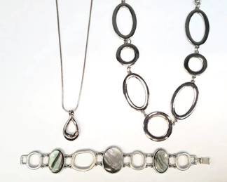 Lia Sophia Necklace Bracelet, Hoop Statement Necklace