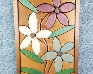 Artisan Wood Craft Art, Signed George Marion