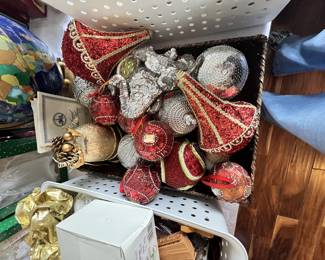 Vintage beaded ornaments 