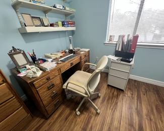 Vintage desk and chair