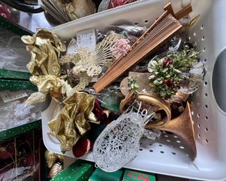 Victorian themed ornaments 