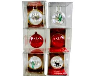 New! Country Club Of Darien Boxed Ornaments