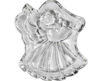 Mikasa Crystal Christmas Angel Serving Piece Decor