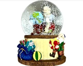 Musical Snow Globe Christmas Decor