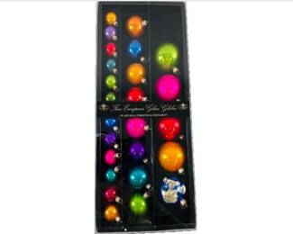 Collection Of Glass Christmas Balls