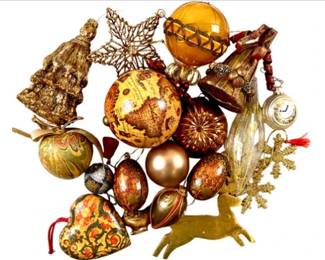 Collection Of Christmas Ornaments