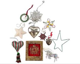 Collection Of Christmas Ornaments - One New In Box From Metropolitan Museum Of Art
