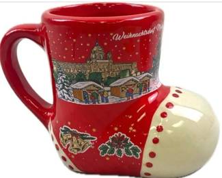Vienna Christmas Market Boot Mug Ag Stephansplatz