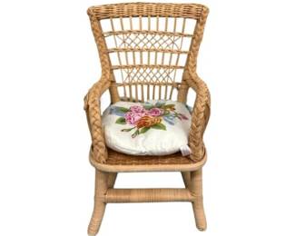 American Girl Samantha Wicker Birthday Chair