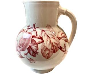 English Staffordshire Transferware - Signed On Base
