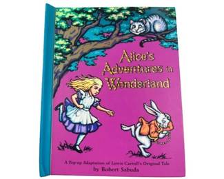 Alices Adventures In Wonderland Pop-up Book By Robert Sabuda