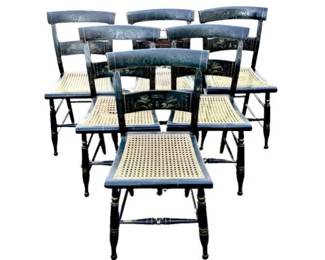 Hitchcock Style Side Chairs - Vintage Or Antique