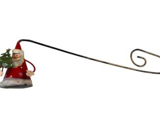 Toleware Christmas Candle Snuffer