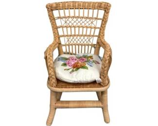 American Girl Samantha Wicker Birthday Chair