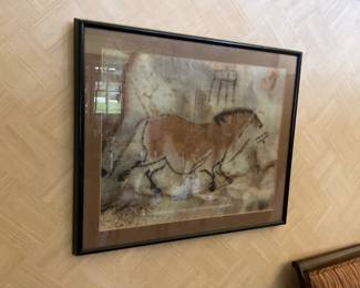 Tang dynasty horse print