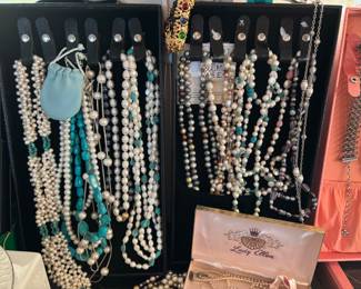 Sterling and fresh water pearls