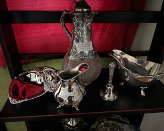 Victorian silverplate