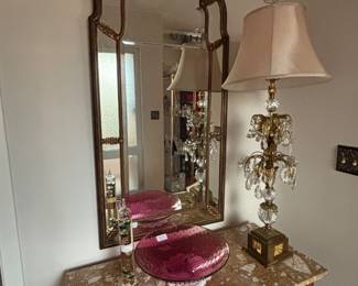 Italian Renaissance Marble top Console