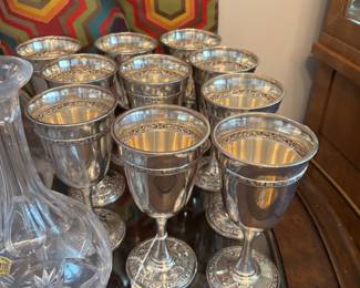 International  Prelude Sterling Goblets