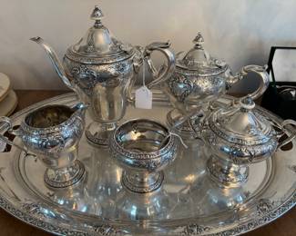 International  Prelude Sterling Tea Service