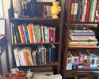 Art books, cook books, puzzles, games, fiction, non-fiction, and more 