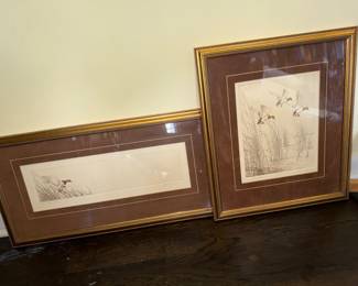 Signed and framed. Lovely 