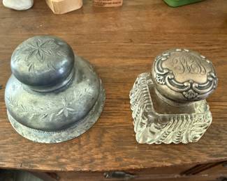 Vintage ink wells