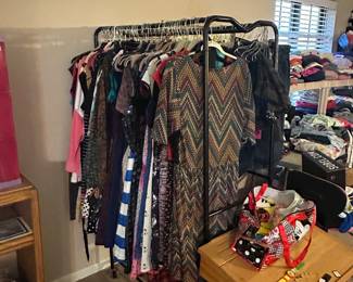 More women’s clothing , Minnie Mouse bag & a little jewelry 