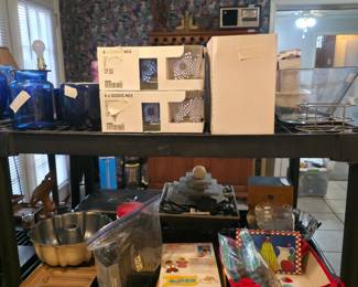 Kitchen items - some new in box
