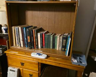 Desk & books