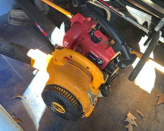 Items in storage building 