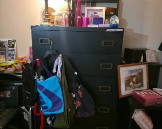 Chest, pictures, miscellaneous