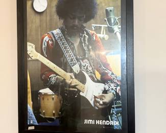 “Kiki Hendrix” framed photo 