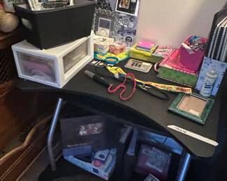 Desk and miscellaneous 