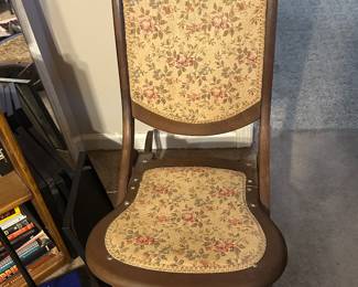 Vintage Folding rocking chair 