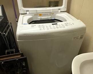 LG washer - lid open 