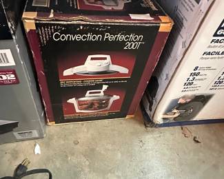 Garage - new in box convection cooker