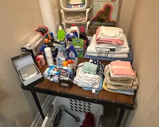 Towels, washcloths, cleaning items & much more!