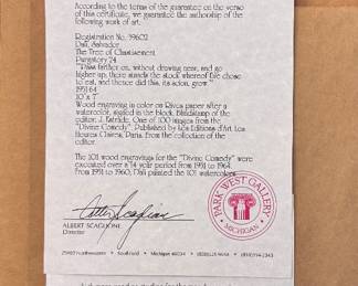 Certificate of Authenticity