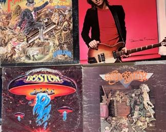 A few of the MANY record albums